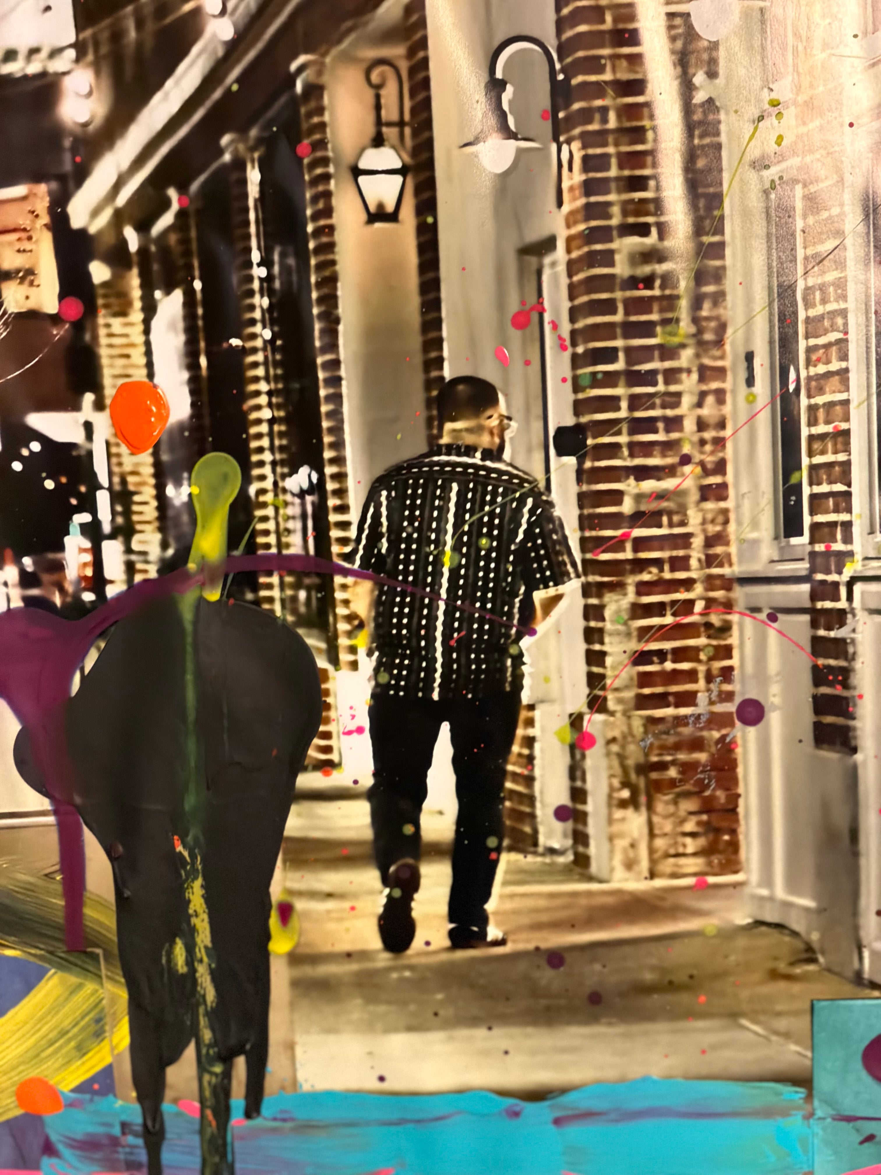 “Tulsa spelled backwards” by Devin Alexander Herrera 24x36 art piece