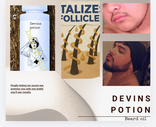 Devin’s potion beard oil 🧔‍♂️